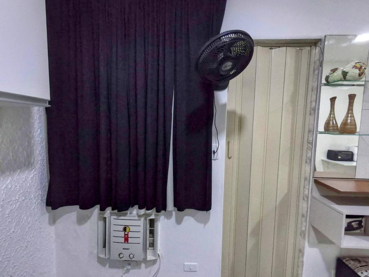 Sala Living Em Predio Familiar Na Av Da Praia 산토스 외부 사진